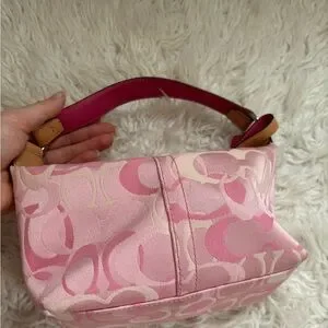 Coach | Bags | Rare Vintage Pink Coach Optic Mini Soho Shoulder
